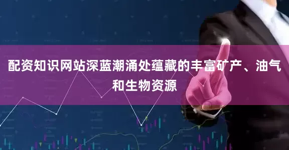 配资知识网站深蓝潮涌处蕴藏的丰富矿产、油气和生物资源